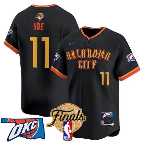 Mens Youths Kids Womens Isaiah Joe 2025 Final Patch Stitched Jersey Black